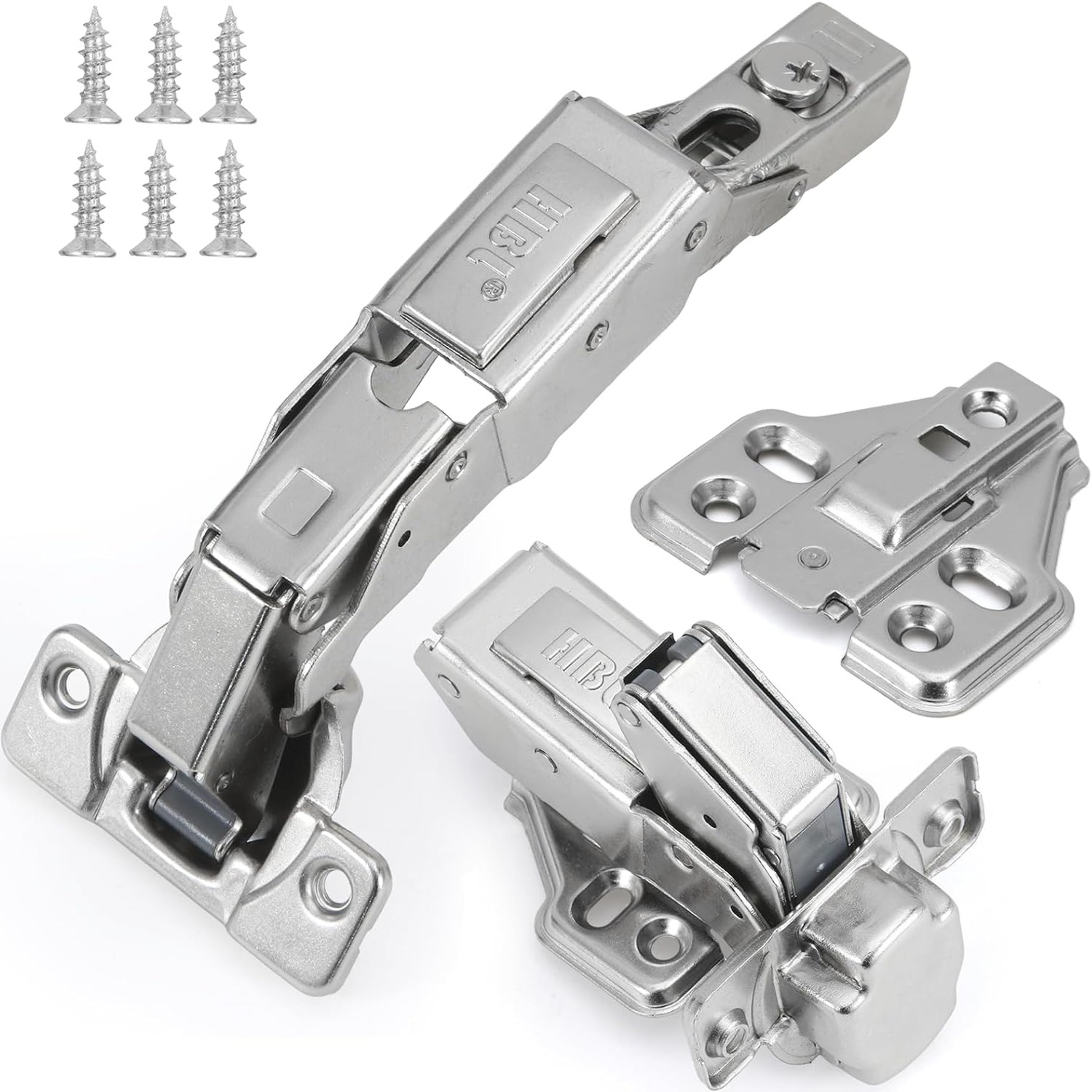 HBL' 135 Degree Corner Cabinet Hinges, 2 Pack: image 7