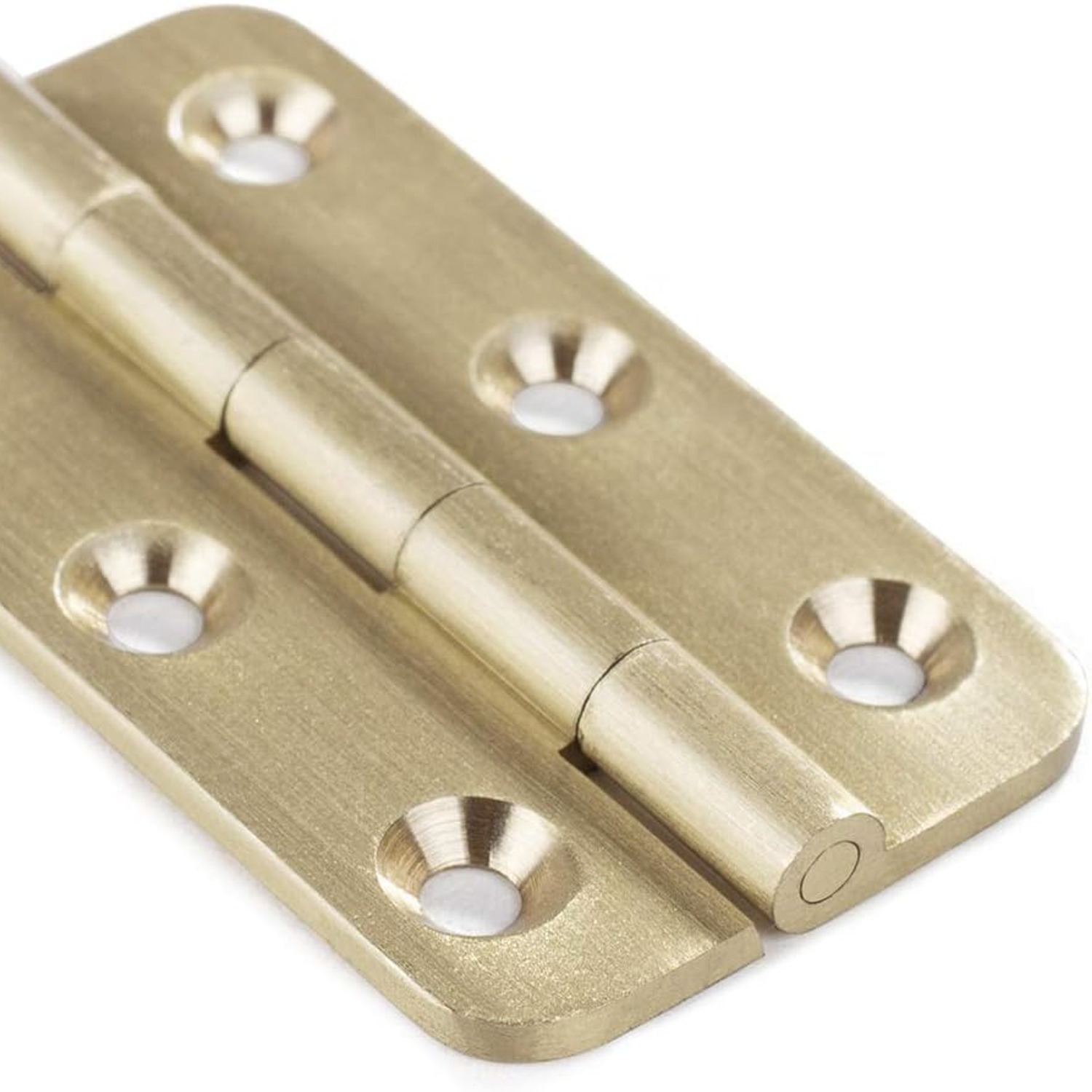 Keenkee Solid Brass Butt Hinges, 4 Pack: image 1